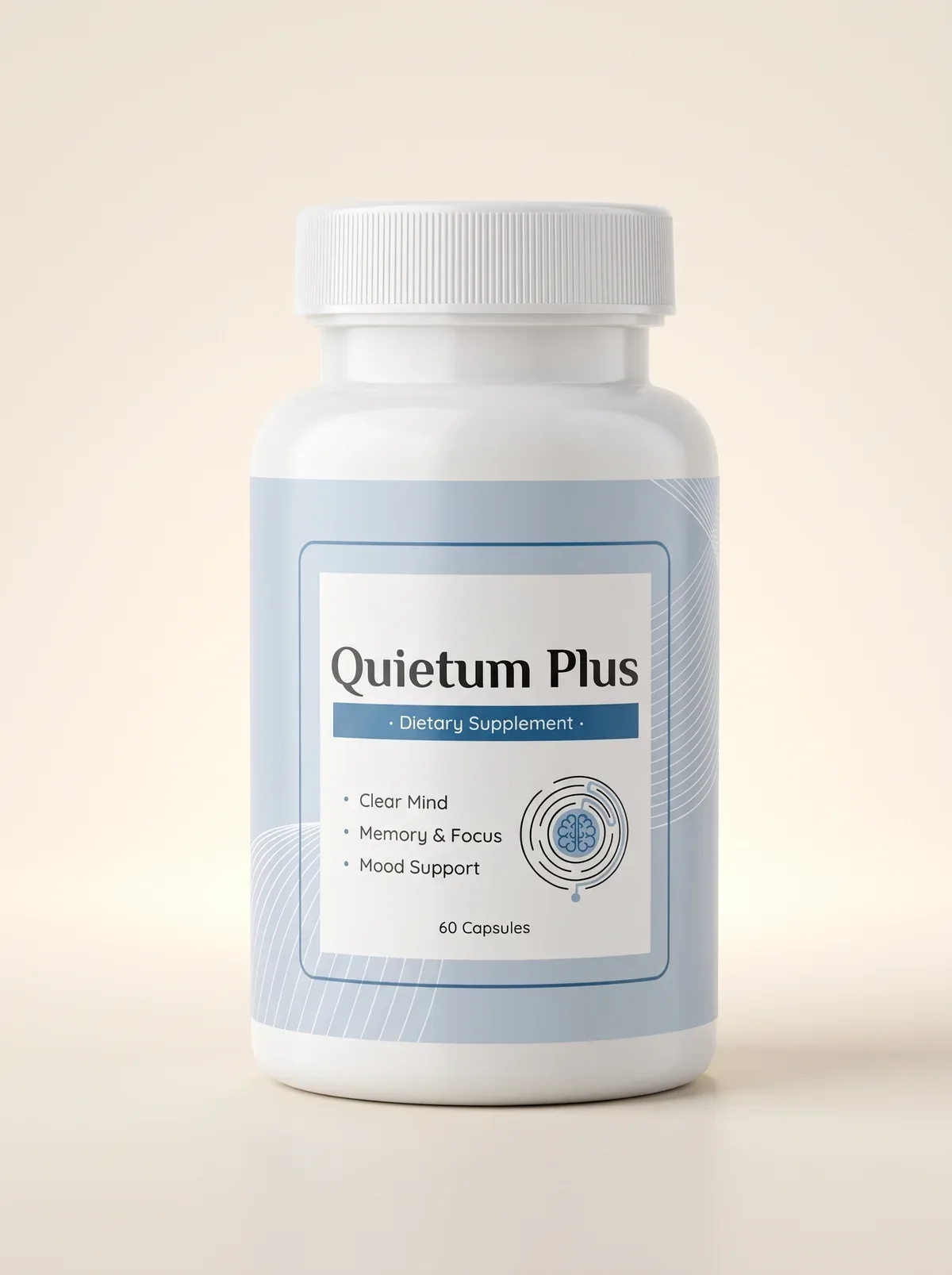 Quietum Plus Supplement Facts label and serving directions